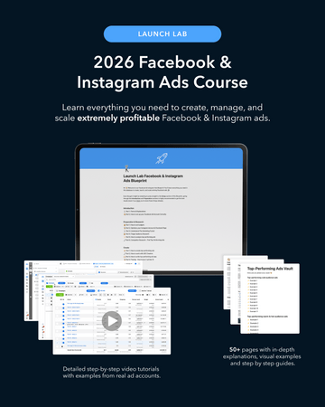 2026 E-commerce Facebook Ads Course: Ads are for everyone