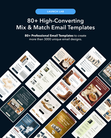 80+ Mix & Match Email Templates