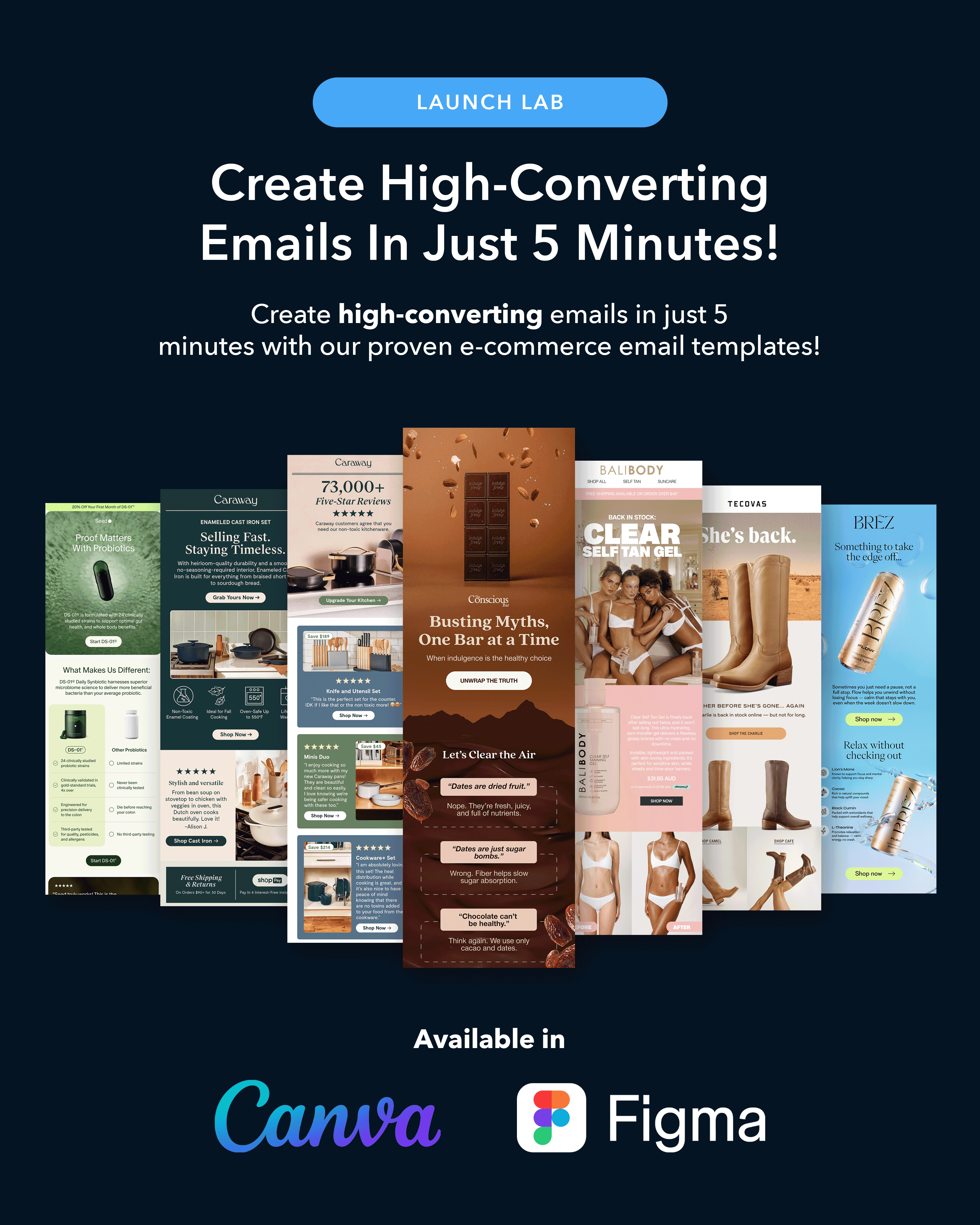 60+ Proven E-com Email Templates